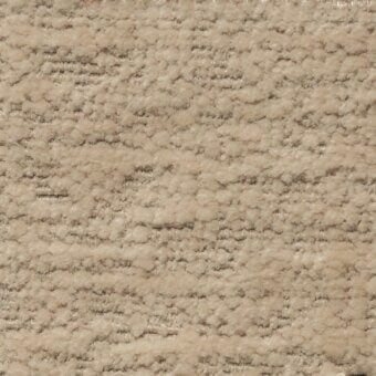 Karma Bouclè fabric texture, warm beige, densely looped construction with subtle shading and a nubby, plush surface.